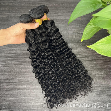 Wholesale raw Indian hair bundles from india vendor cuticle aligned human hair weave bundles raw virgin hair bundle vendor